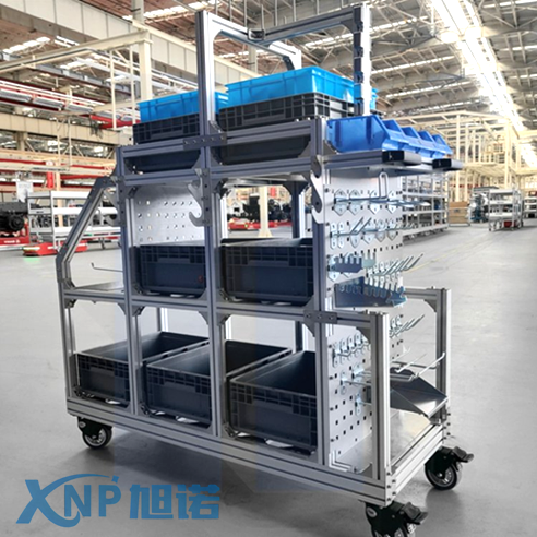 铝合金物流周转小推车为何深受工厂的喜爱？