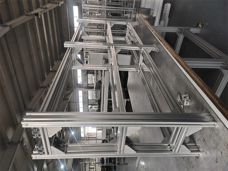 工业粉色网站免费看玻璃围栏框架机架